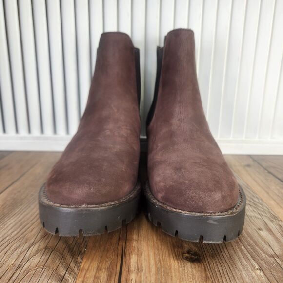 Thursday Boot Company Legend Chelsea Boots Womens Size 8 Truffle Nubuck Ankle - Picture 2 of 10